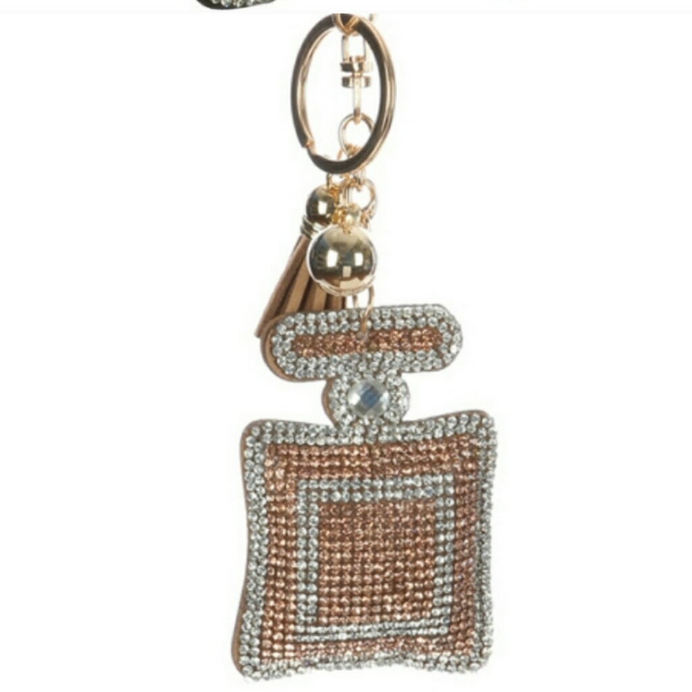 Perfume Bottle Keychain